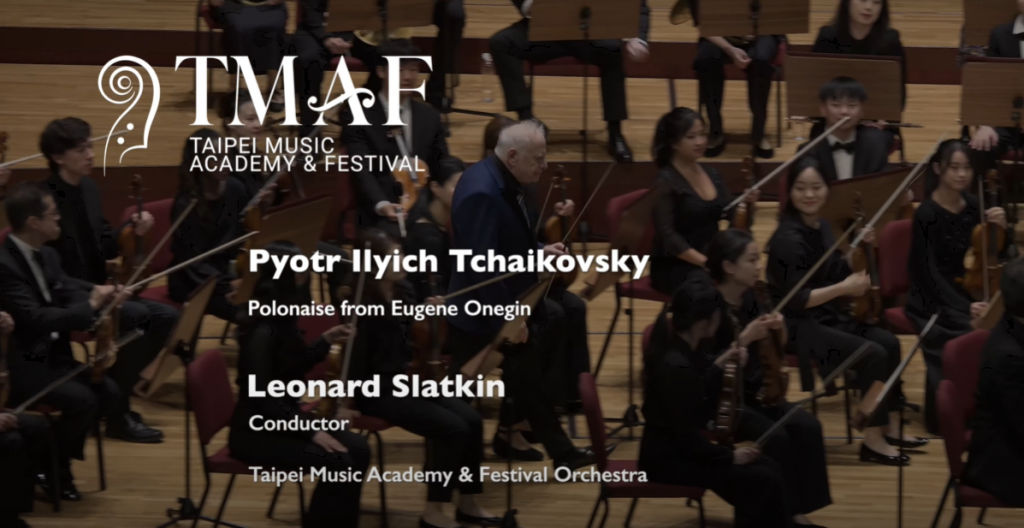 Pyotr Ilyich Tchaikovsky: Polonaise from Eugene Onegin/ Leonard Slatkin / TMAF Orchestra